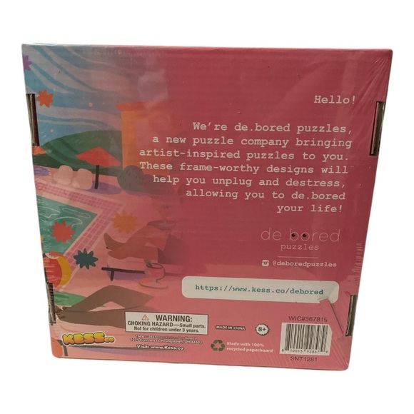 Palm Springs puzzle by de bored puzzles- NIB - Picture 2 of 3